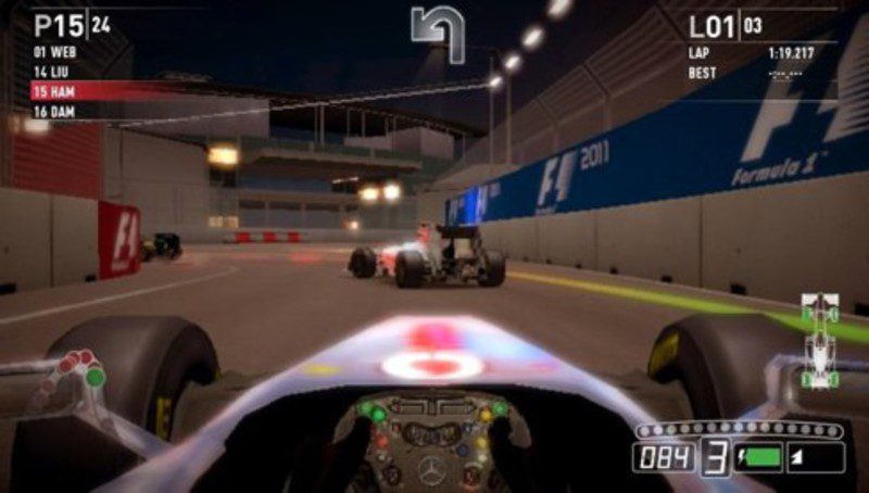 'F1 2011' para PS Vita