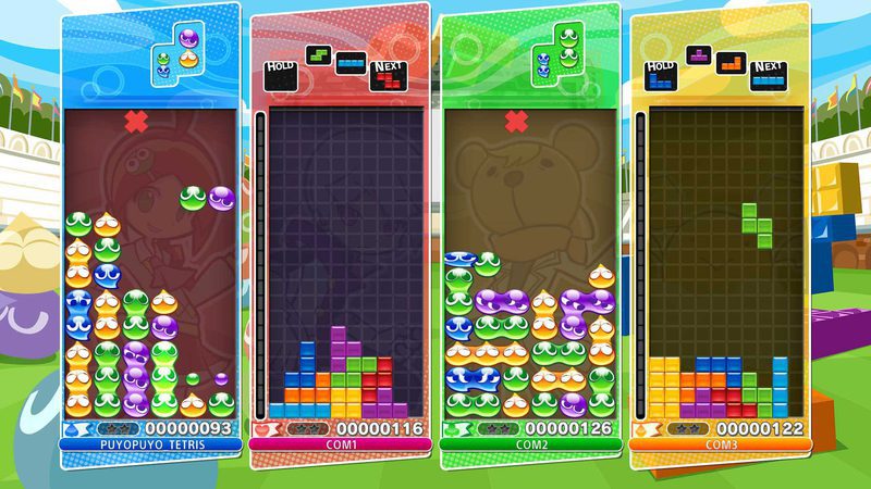 Puyo Puyo Tetris multijugador