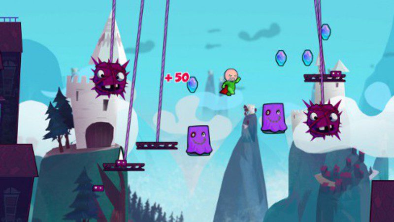 CLoudberry Kingdom y uno de sus niveles generados