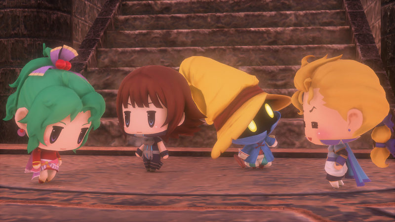 World of Final Fantasy personajes