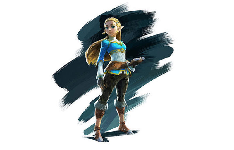 Princesa Zelda Breath of the Wild