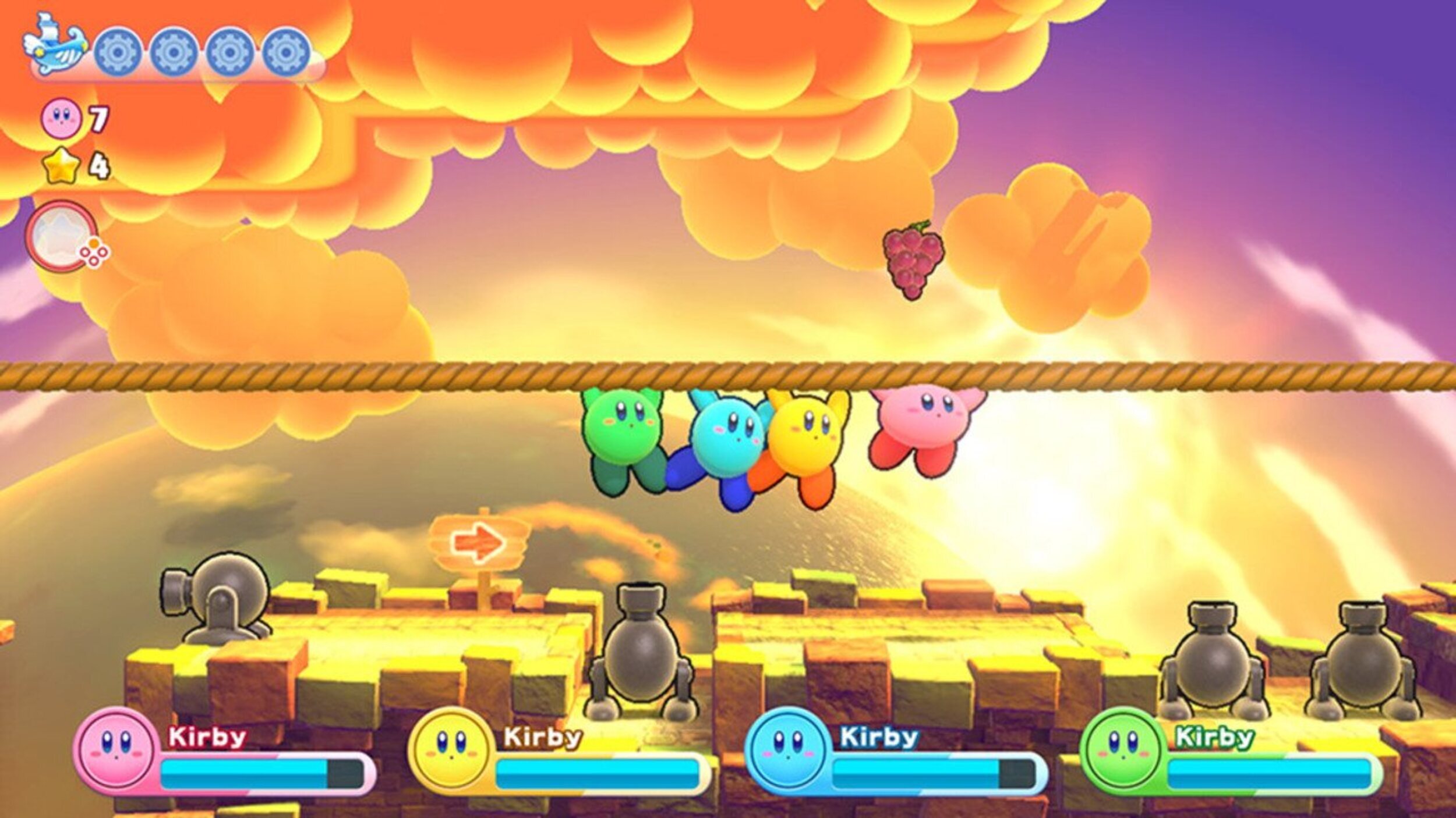 'Kirby's Return to Dream Land Deluxe' - ¿Qué color prefieres?