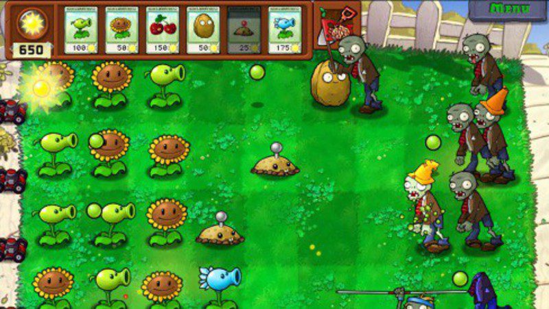 'Plants vs Zombies'