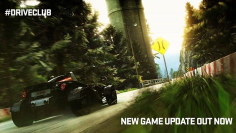 DriveClub - Actualización disponible