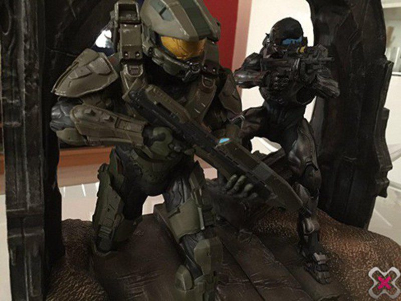 Fotogalería, la figura de 'Halo 5: Guardians' Limited Collector's Edition.