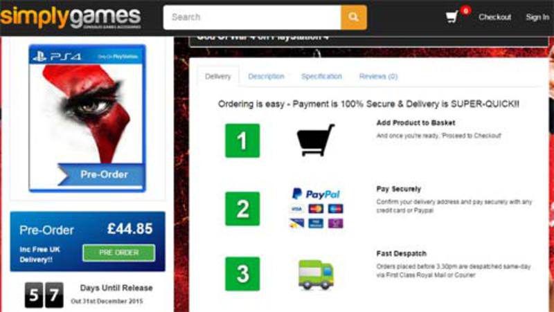 Una tienda online lista 'God of War 4' y abre sus reservas