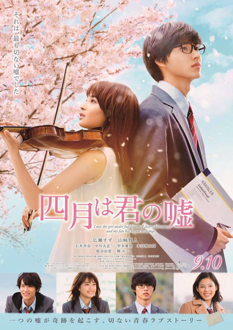 Your Lie in April película