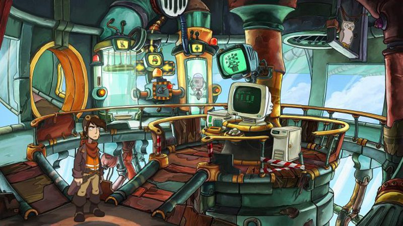 Deponia fecha de lanzamiento PS4 aventura gráfica