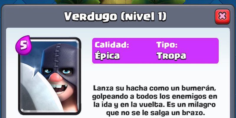 Verdugo Clash Royale