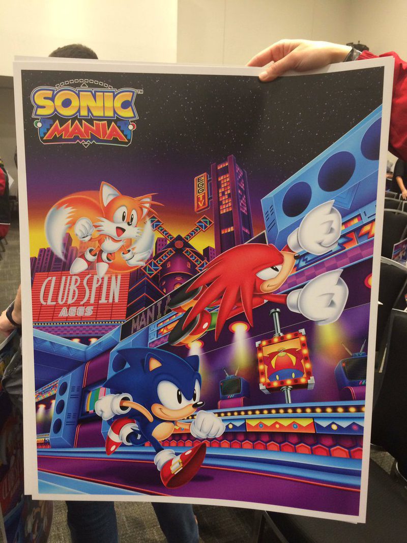 Sonic Mania poster