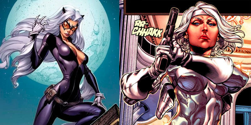 Black Cat y Silver Sable