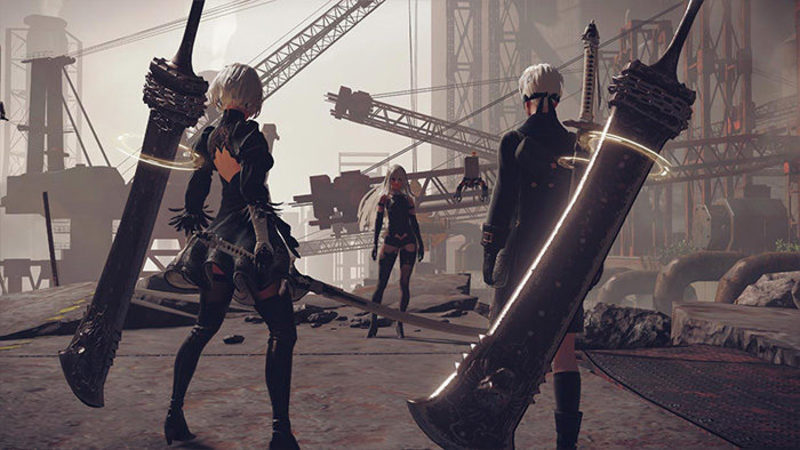 Captura de NieR: Automata