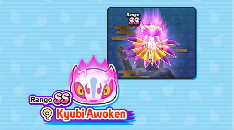 yo-kai watch wibble wobble kyubi awoken