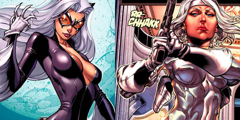 Black Cat y Silver Sable