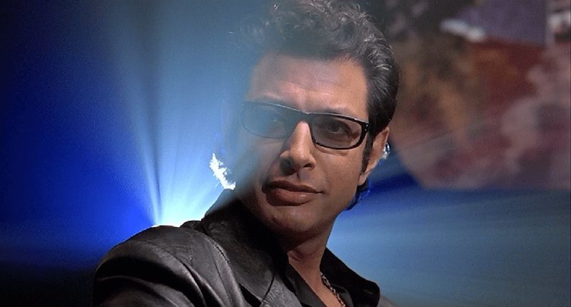 ¡Casi nos quedamos sin el Dr. Ian Malcolm!