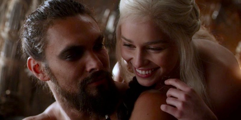 Khal Drogo y Daenerys