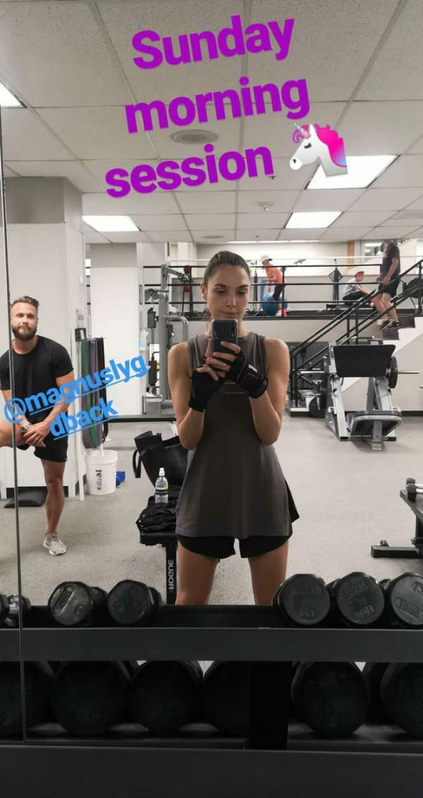 Gal Gadot ya está entrenando 