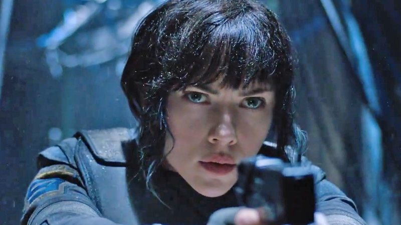 Scarlett Johansson en Ghost in the Shell