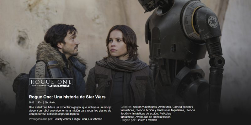 Rogue One Netflix