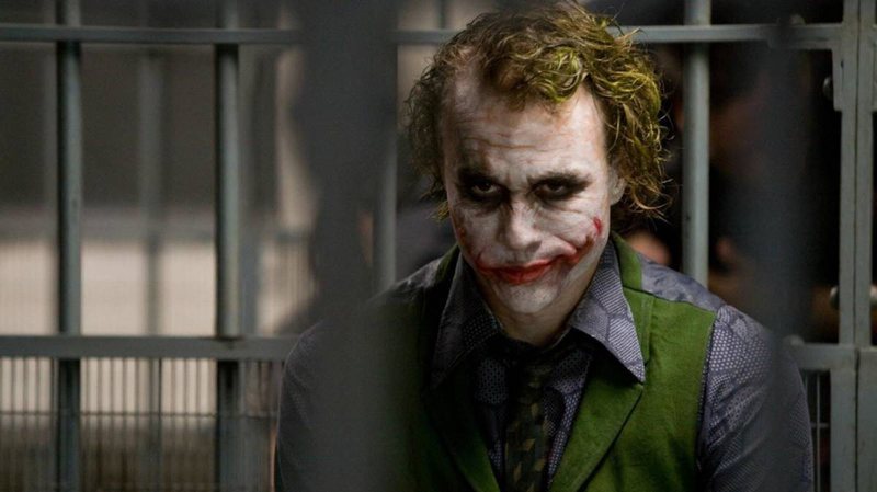 Heath Ledger como el Joker