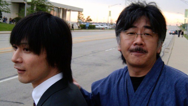 Yasunori Mitsuda y Hironobu Sakaguchi