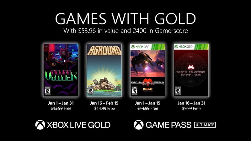 Revelados los Games with Gold de enero de 2022, con un mes ideal para amantes del retro, Zonared