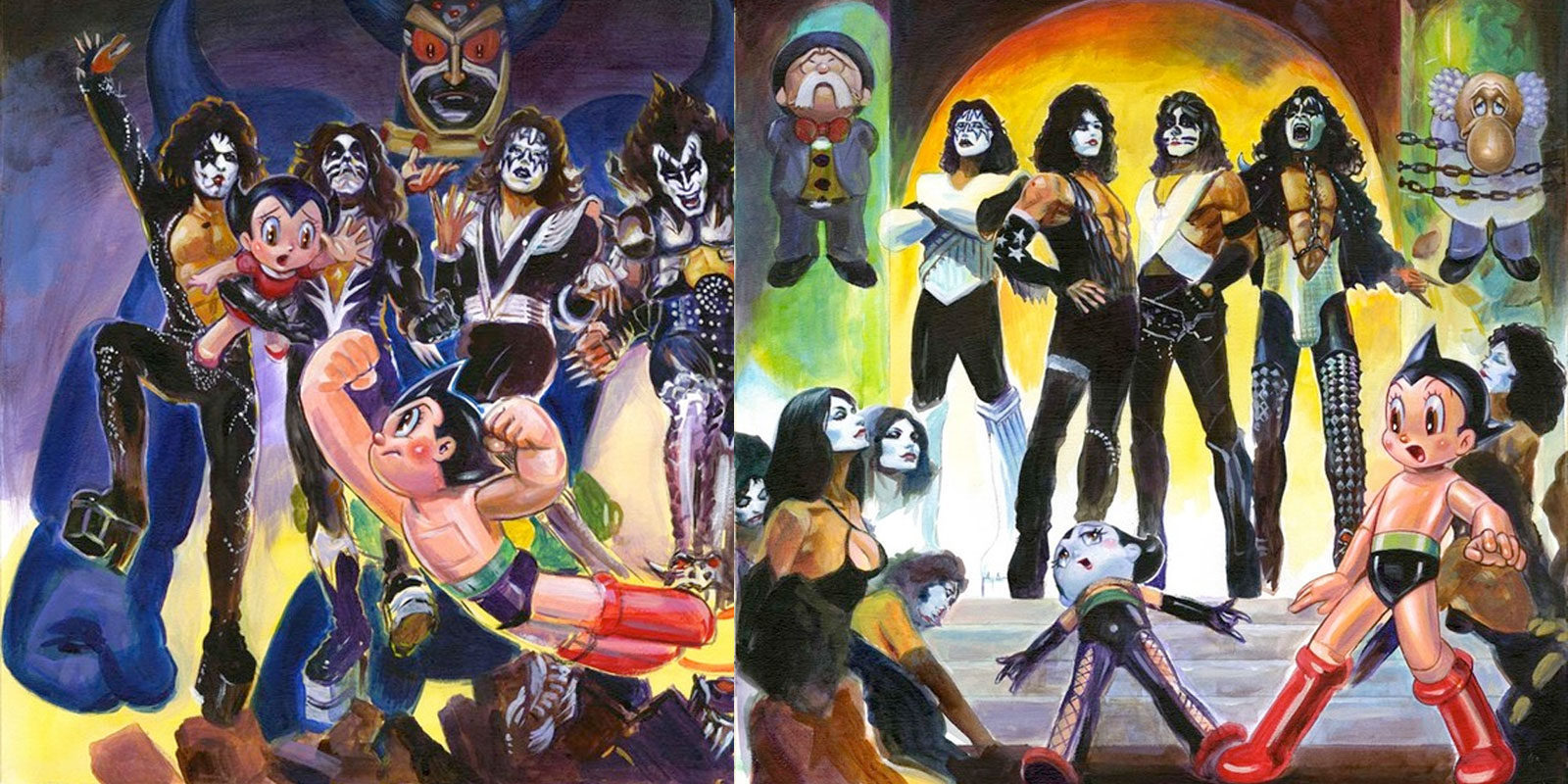 Los KISS se alían con Astro Boy en Japón