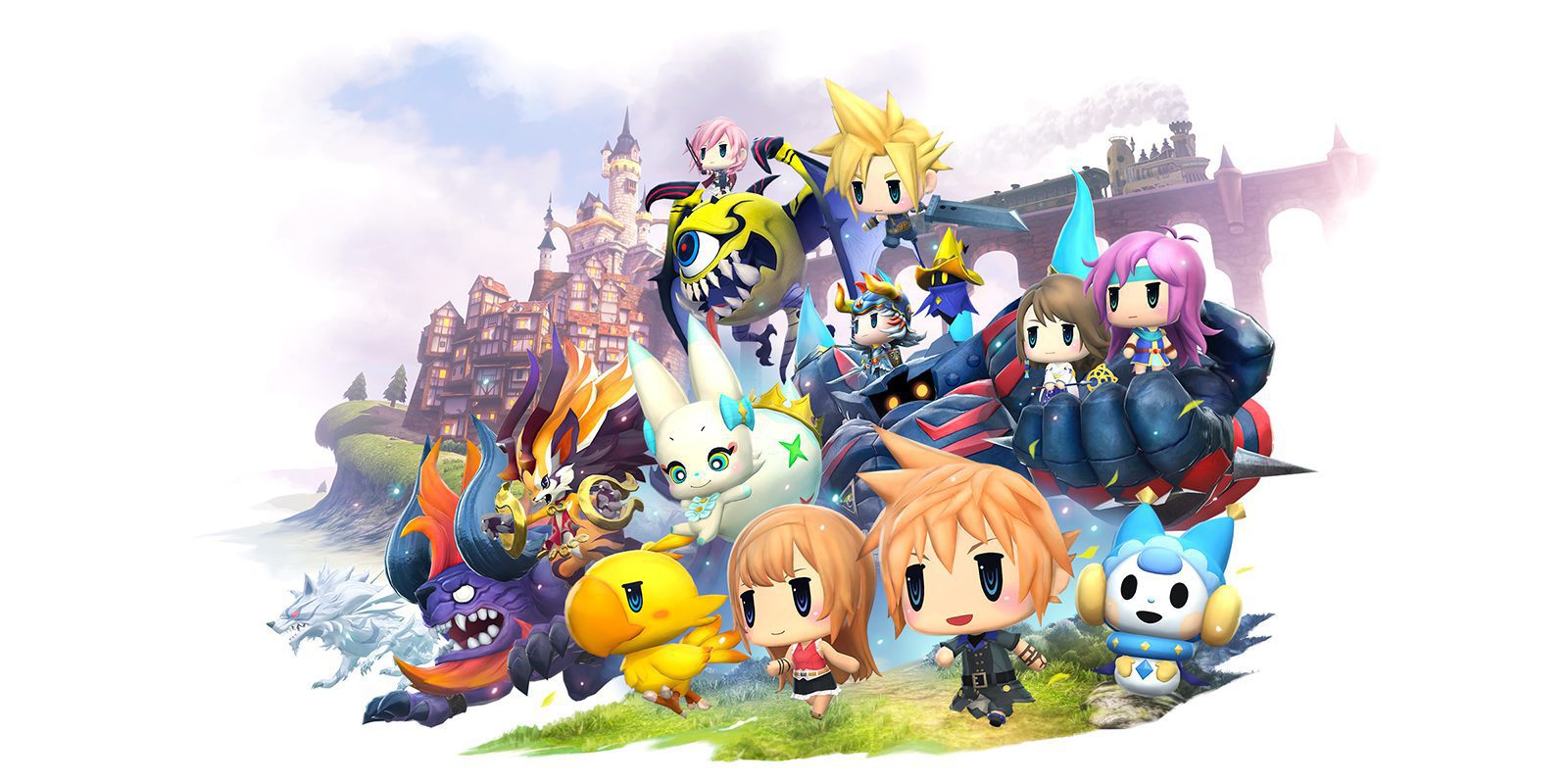 'World of Final Fantasy' nos invita con su opening a conocer un mundo mágico