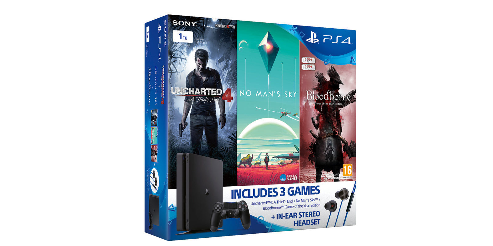 Nuevos packs de PS4 Slim anunciados para Noviembre