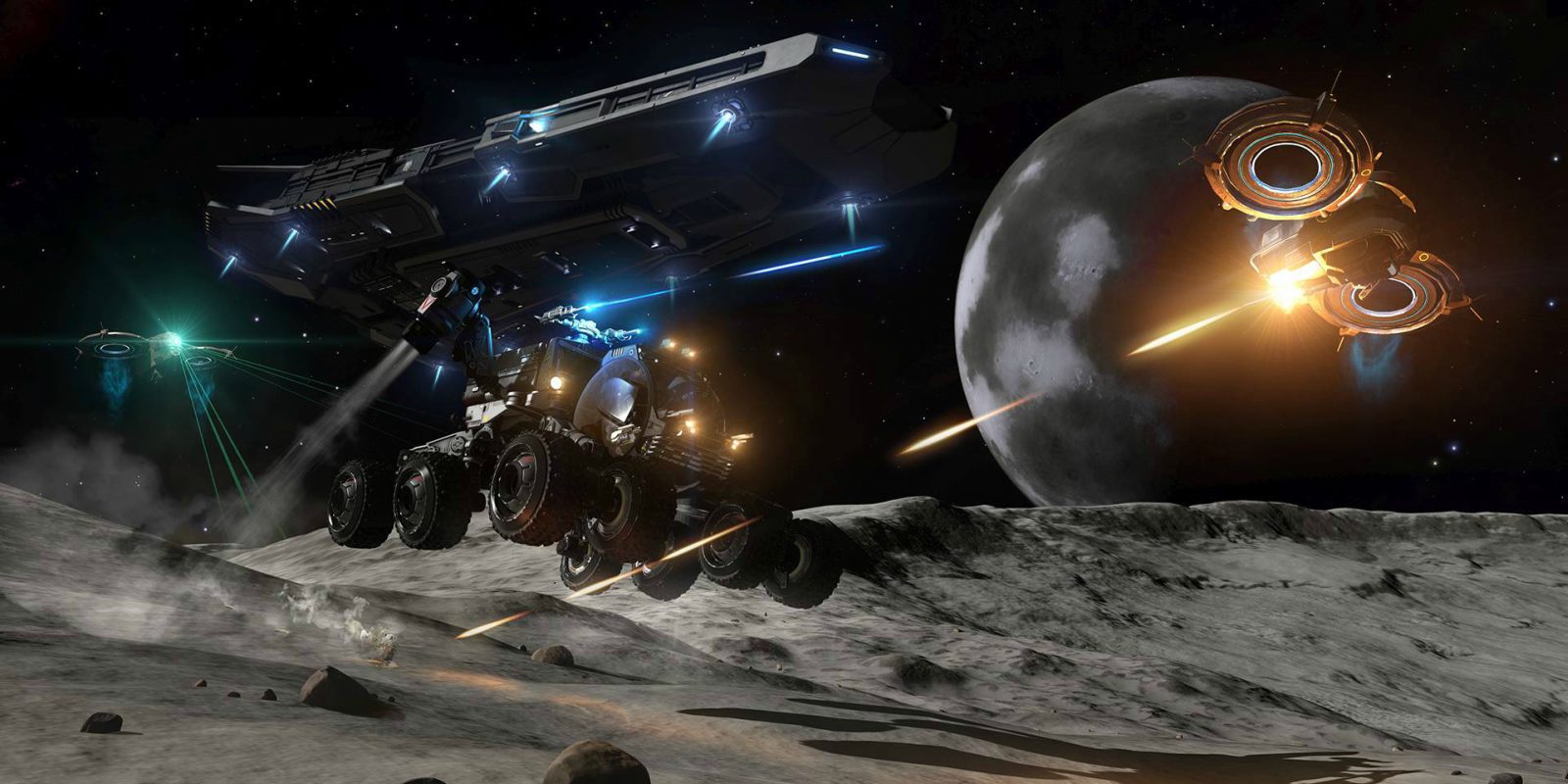 Frontier revela la lista de contenidos que llegarán a 'Elite: Dangerous' en 2018