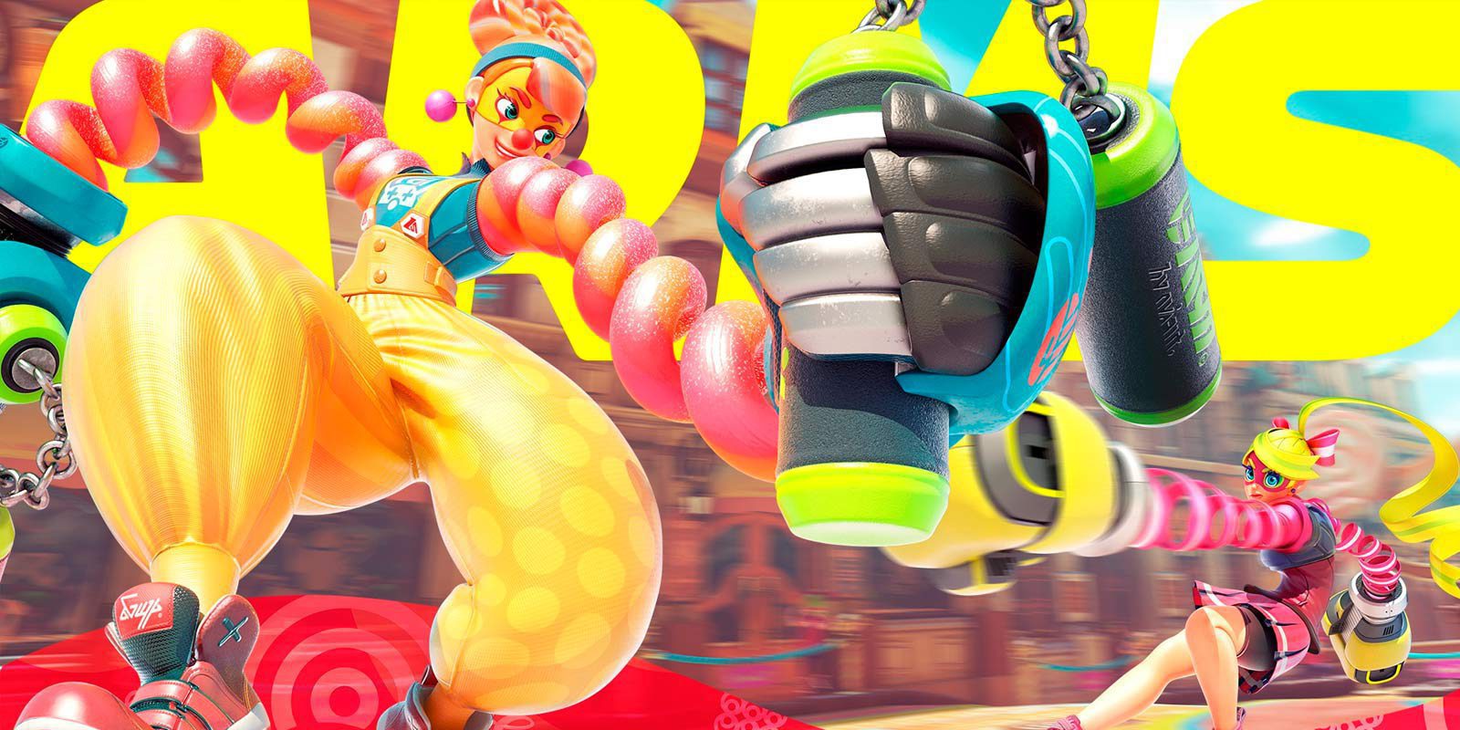 Primer vistazo al nuevo luchador que llegará a 'ARMS'