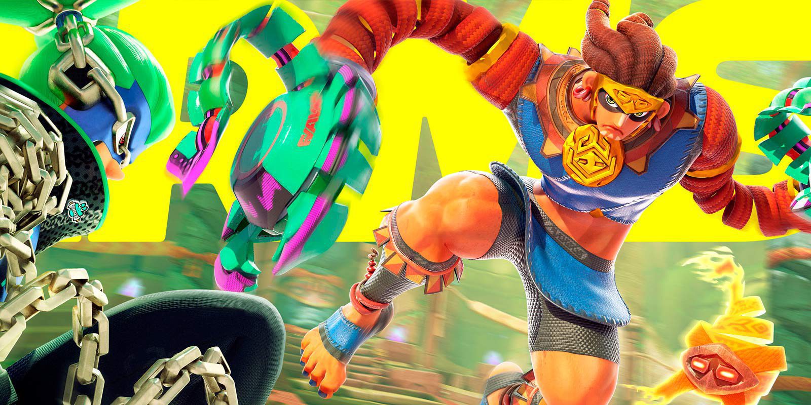 Misango es el nuevo luchador que llega a 'ARMS' con la actualización 4.0.0