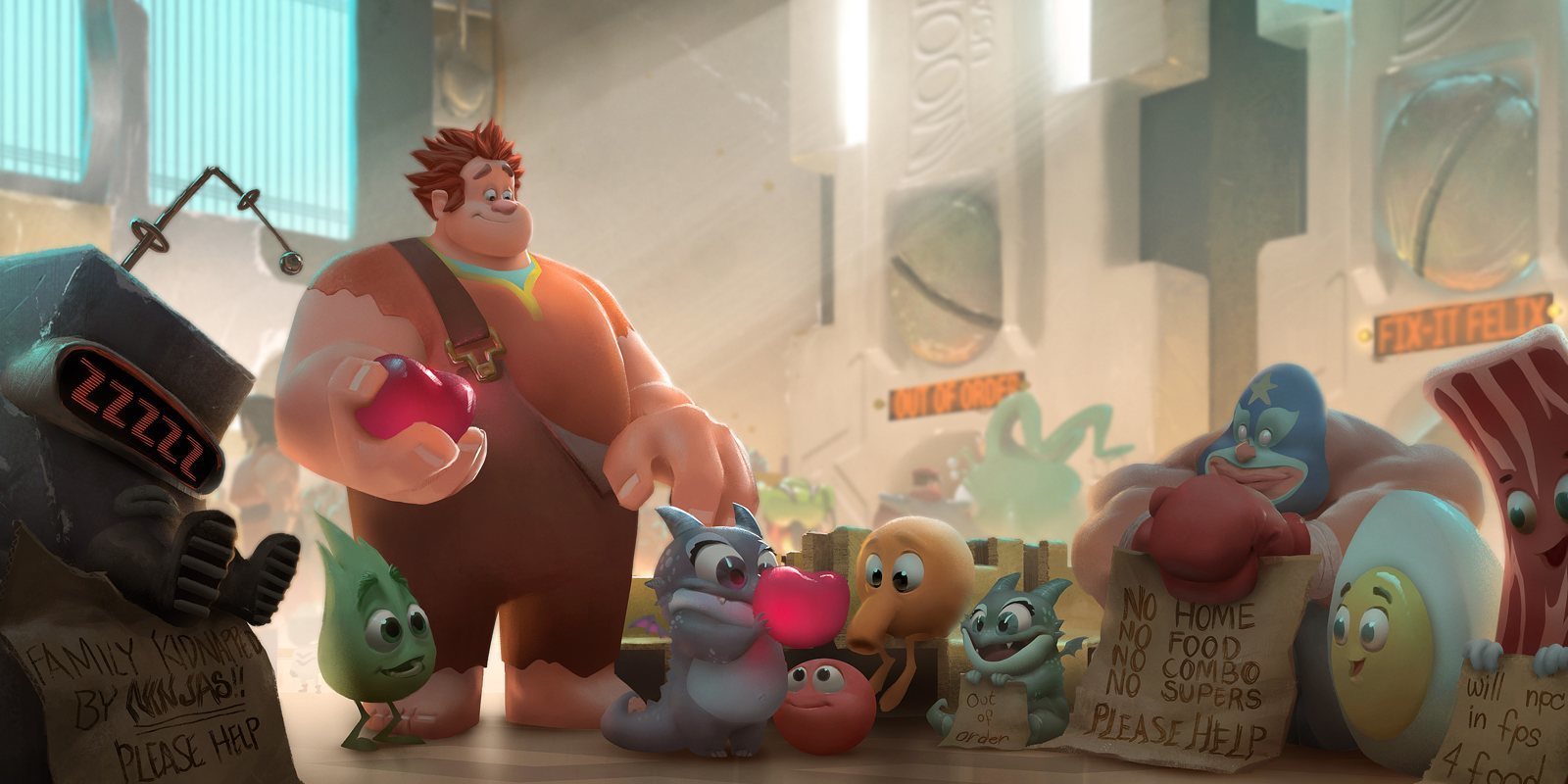 Filtradas imágenes de Rompe Ralph en 'Kingdom Hearts III'