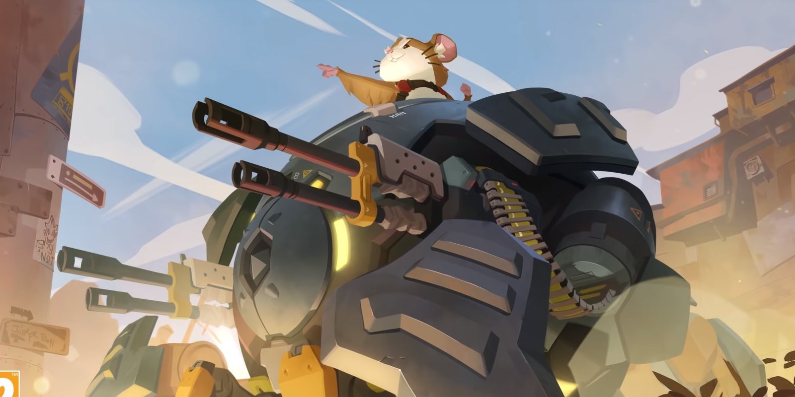 Un hámster armado hasta los dientes es el nuevo héroe de 'Overwatch'