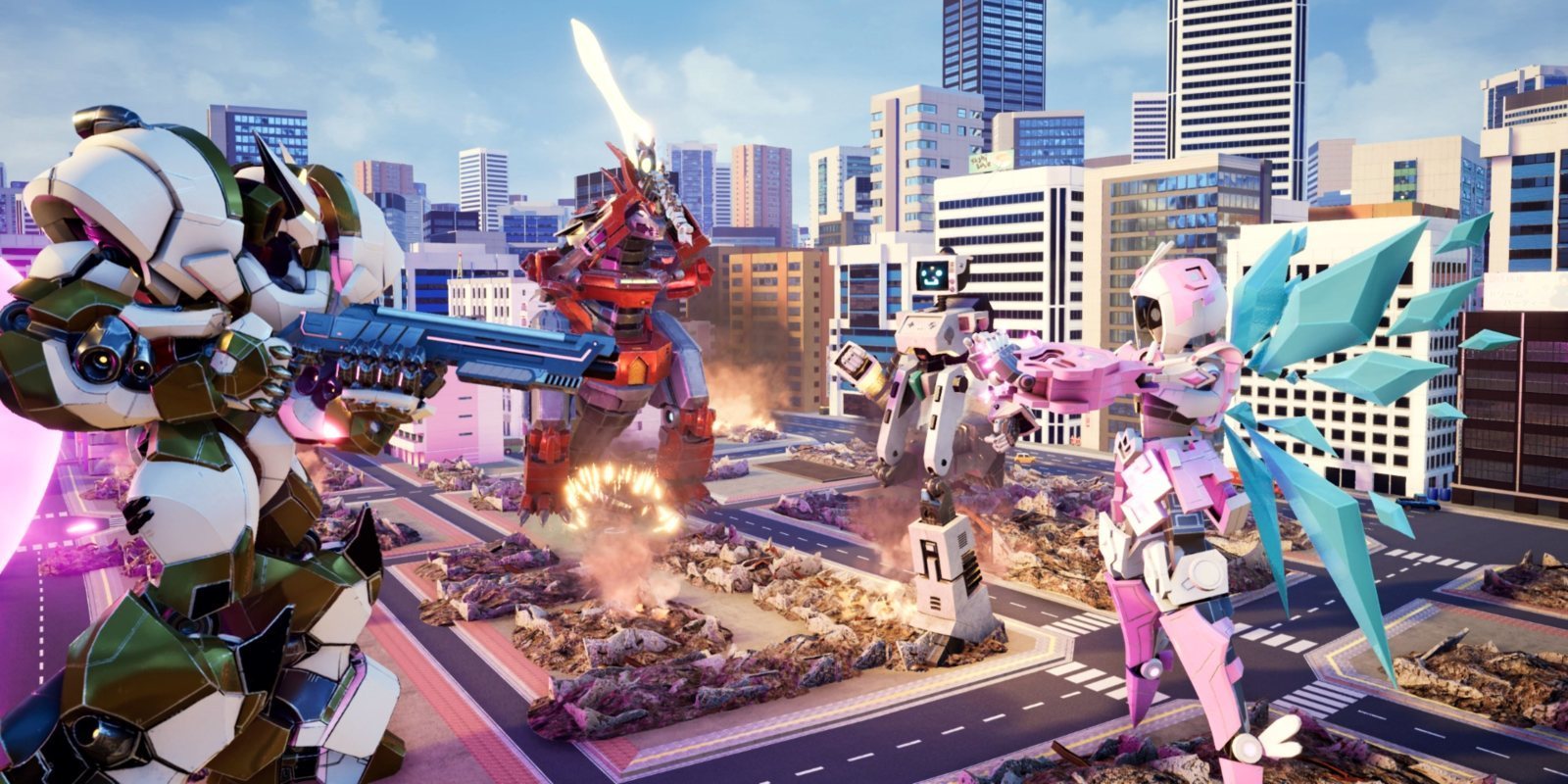 'Override: Mech City Brawl' es el sueño húmedo de los amantes de los mechas