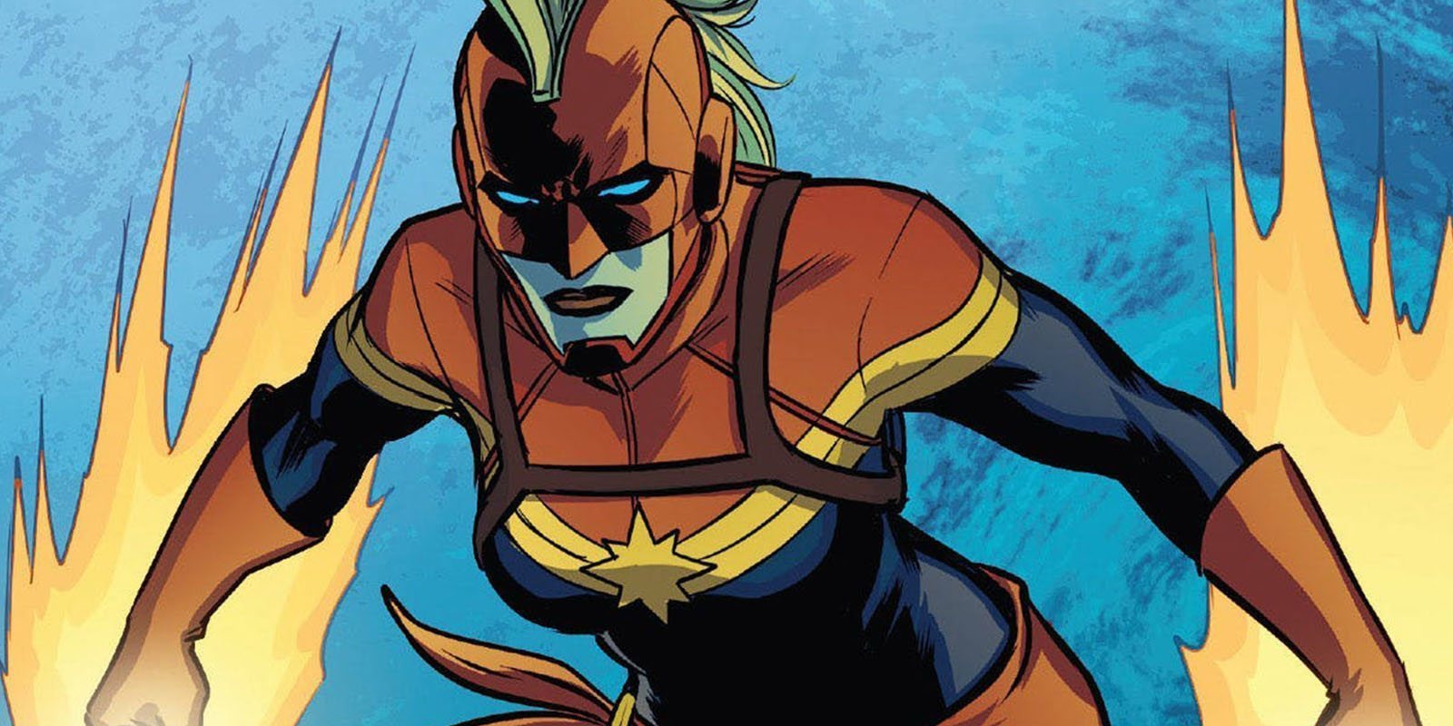 Captain Marvel enseña a Thor cómo se levanta de verdad un martillo