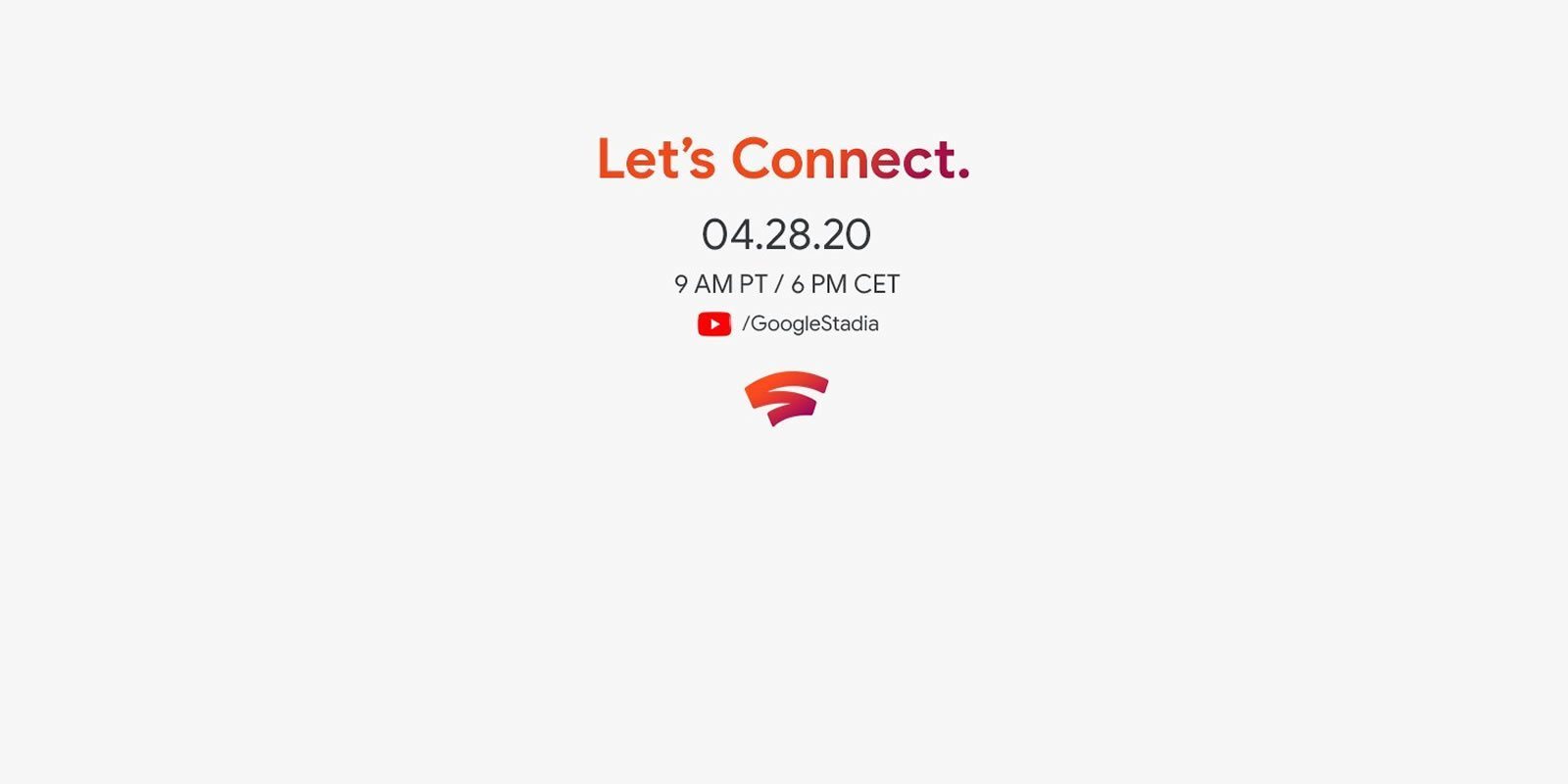 Google anuncia un Stadia Connect para la semana que viene