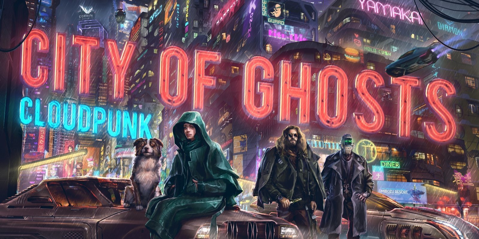 'Cloudpunk' recibe fecha para su ambiciosa expansión 'City of Ghosts'