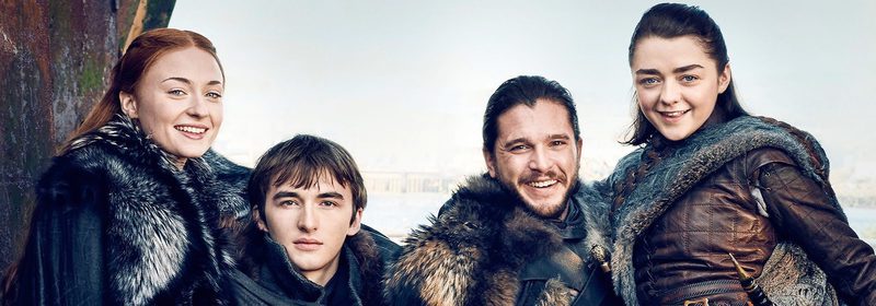 Actores que interpretan a la familia Stark